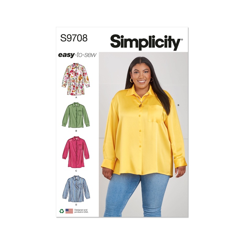 Simplicity S9708 Women’s Shirts
