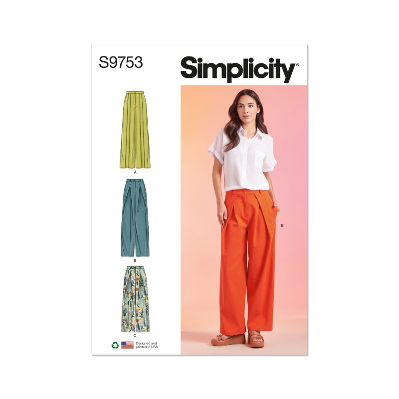 Simplicity S9753 Misses’ Pants