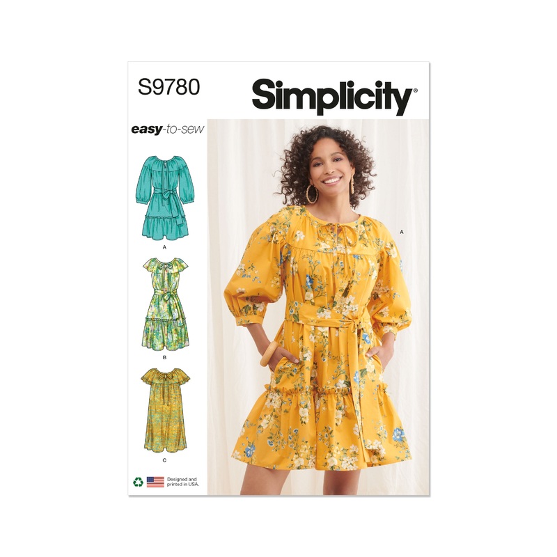 Simplicity S9780 Misses’ Dresses