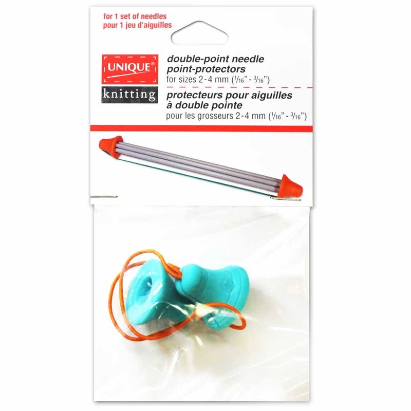 UNIQUE KNITTING Double-Point Needle Point Protectors – Small – 1 pair