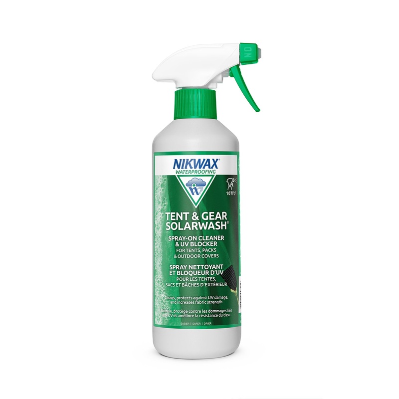 Nikwax – Tent and Gear Solarwash – Spray on 500 ml