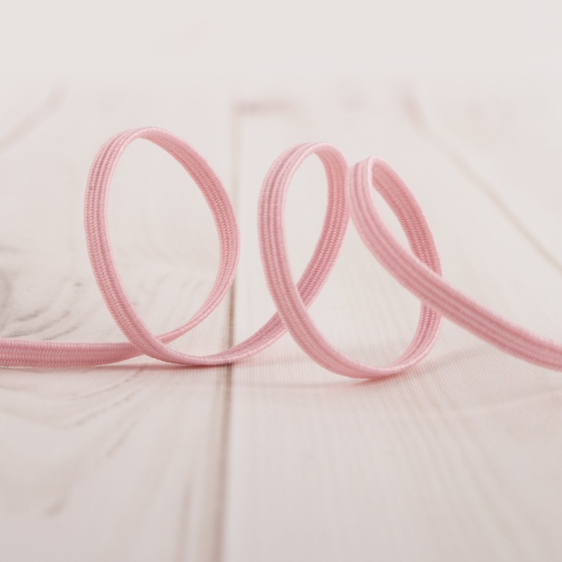 3mm braided elastic – LIGHT PINK