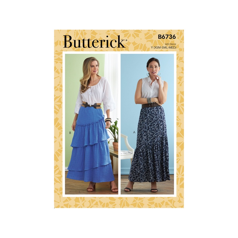 B6736 Misses’ Skirts