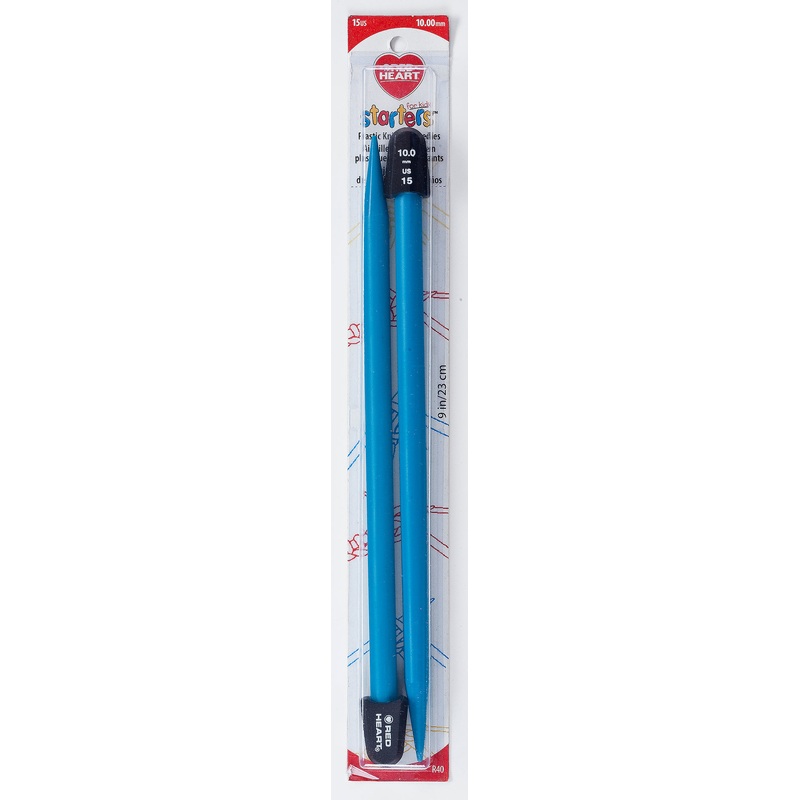 RH STARTERS-KIDS KNITTING NEEDLES 10.00MM/US 15