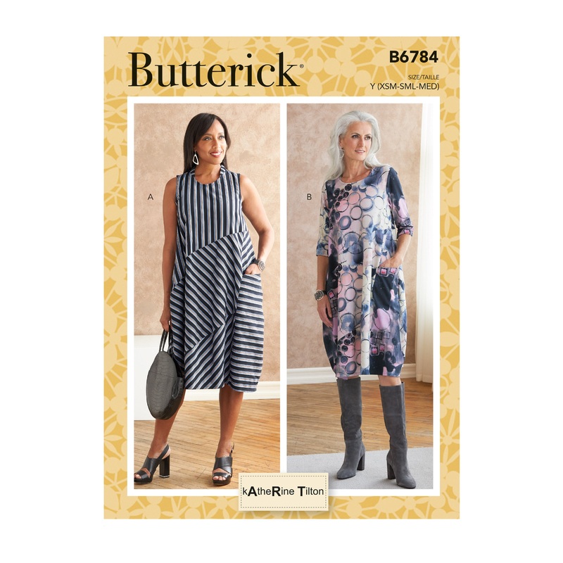 B6784 Misses’ Dress