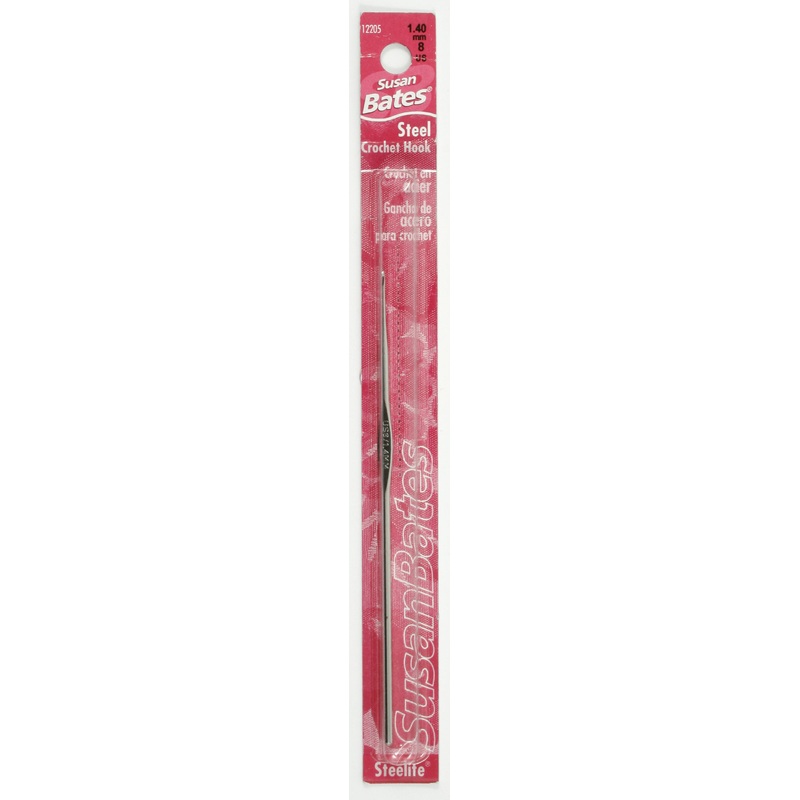 STEELITE CROCHET HOOKS    1.40MM/US 8
