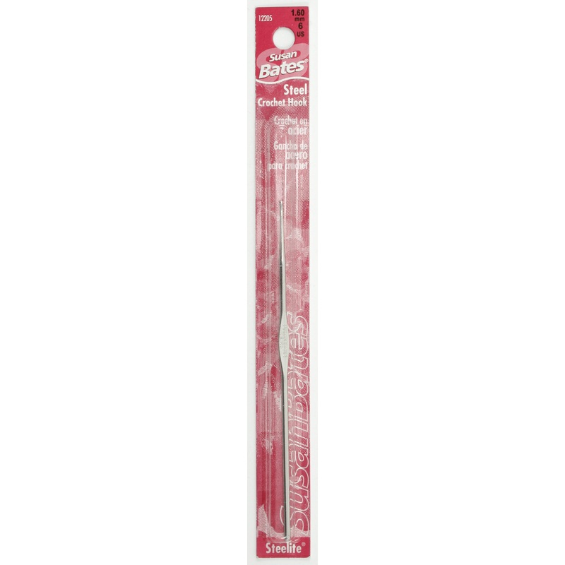 STEELITE CROCHET HOOKS    1.60MM/US 6