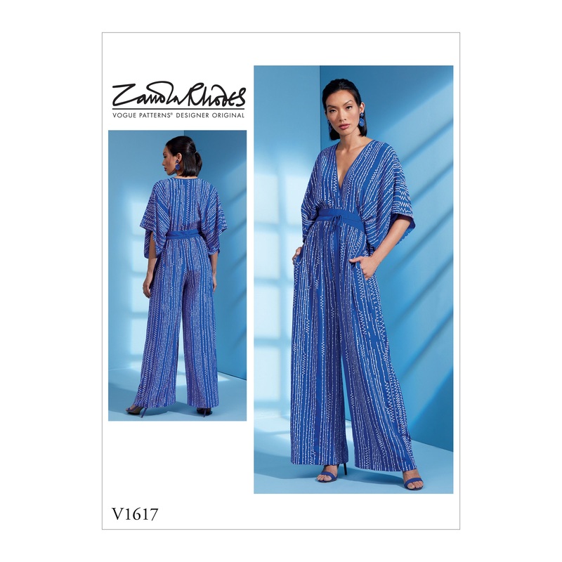 V1617 Misses’ Jumpsuit