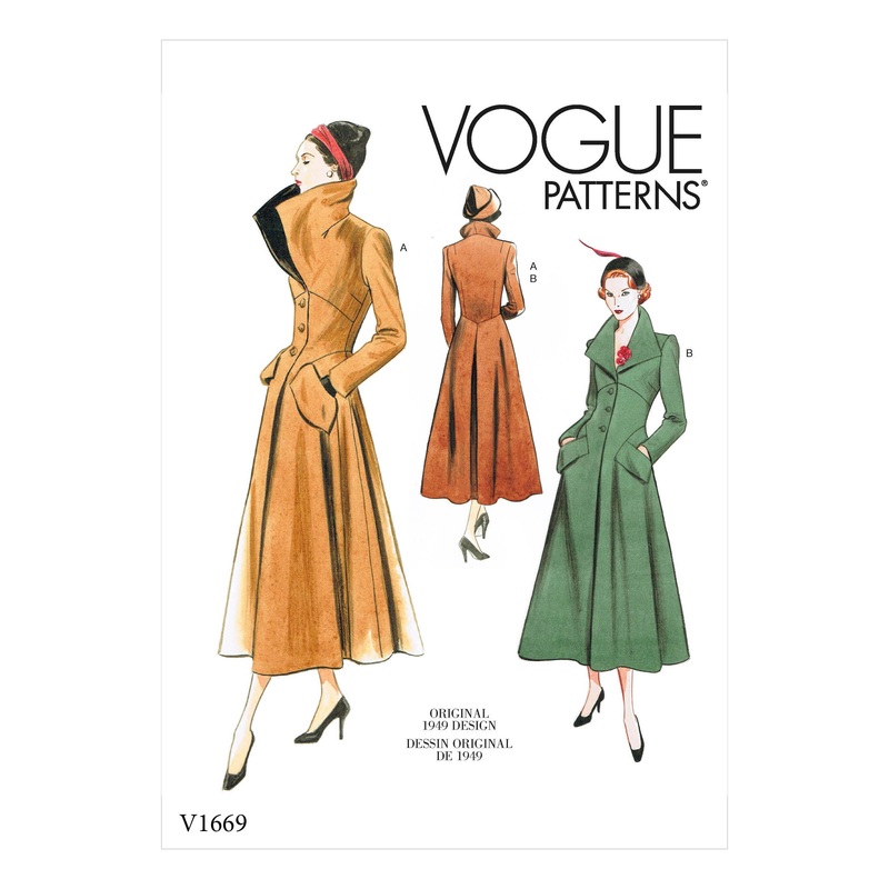 V1669 Misses’ Outerwear