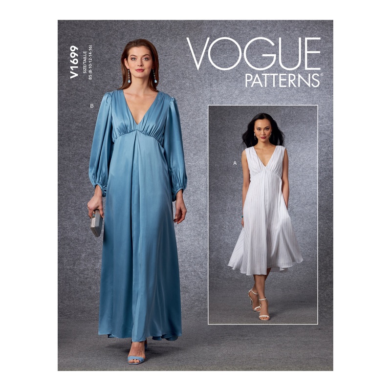 V1699 Misses’ Dress