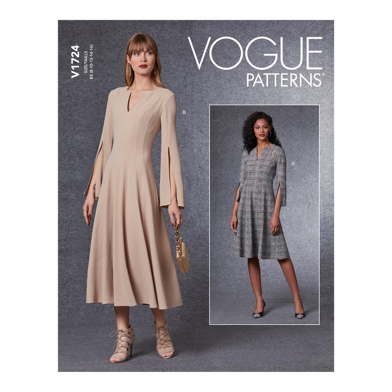 V1724 Misses’ Dress
