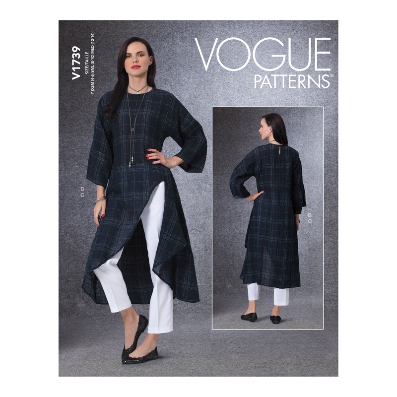 V1739 Misses’ Tunic and Pants