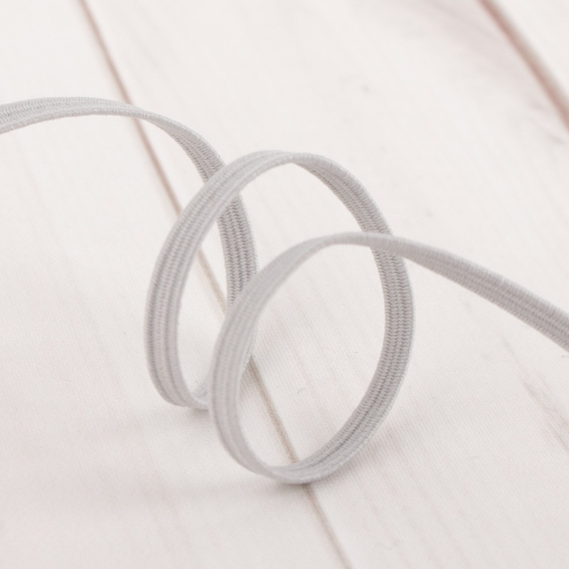 3mm braided elastic – LIGHT GREY