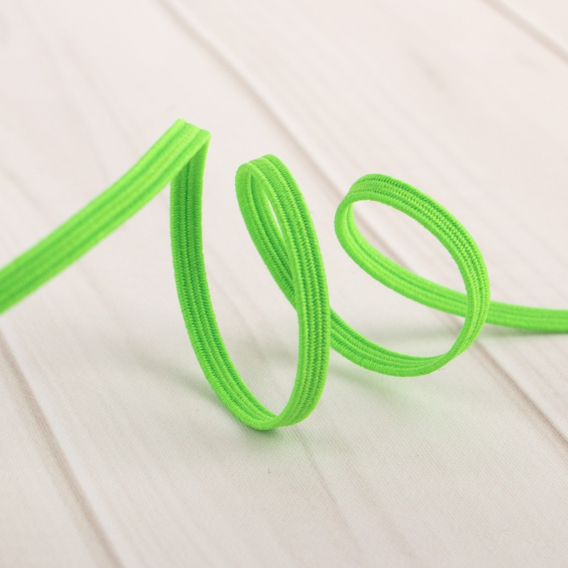 3mm braided elastic – NEON GREEN