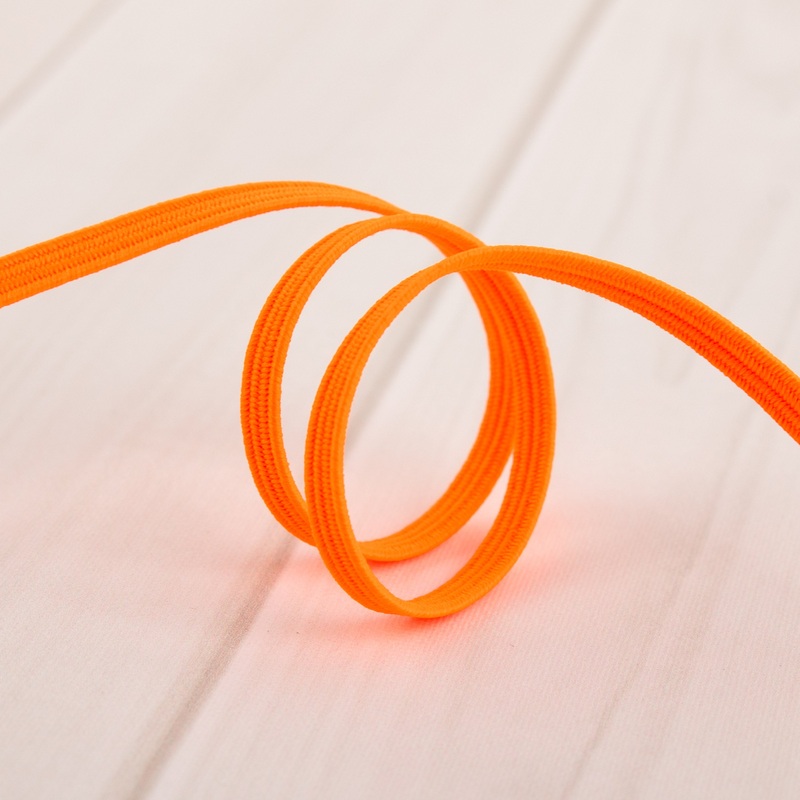 3mm braided elastic – NEON ORANGE