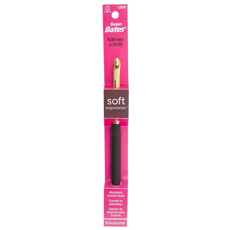 SOFT ERGONOMIC CROCHET HOOK J-10