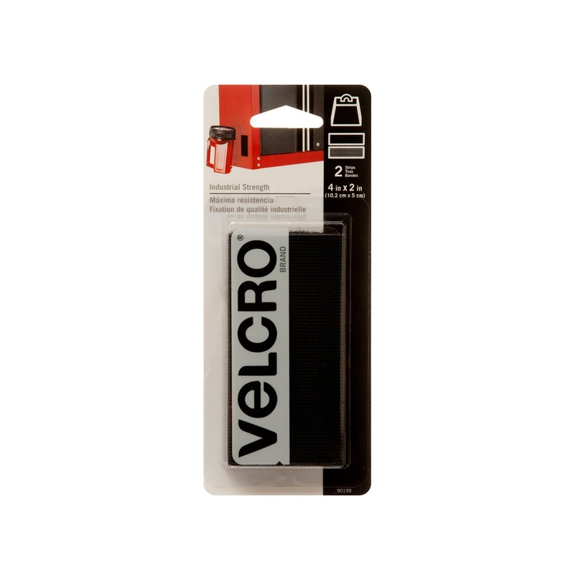 VELCRO Brand INDUSTRIAL STRENGTH STRIPS – BLACK