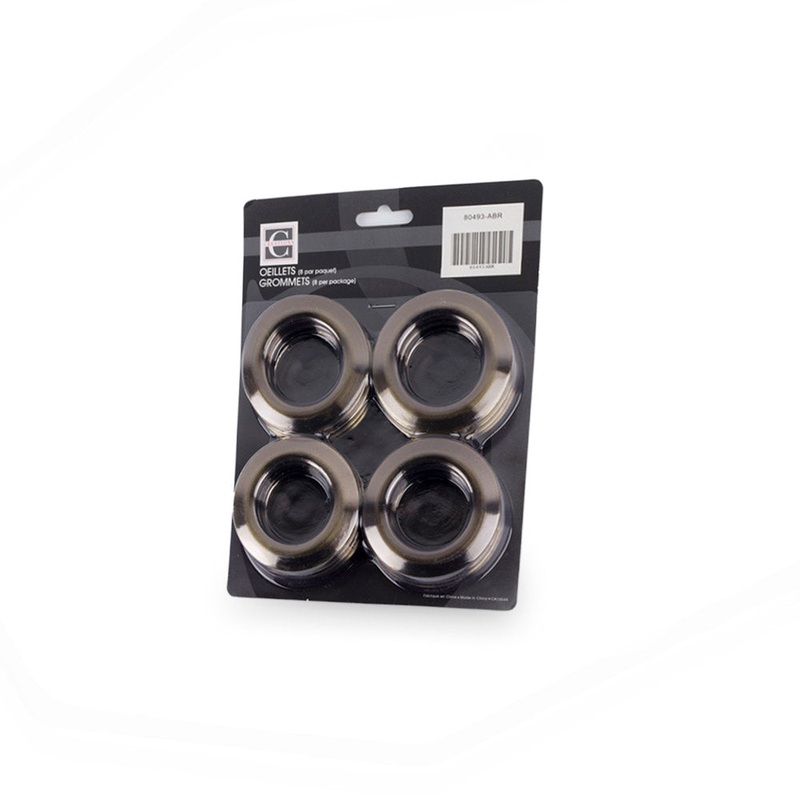 70mm – Plastic Grommets – Antique Brass