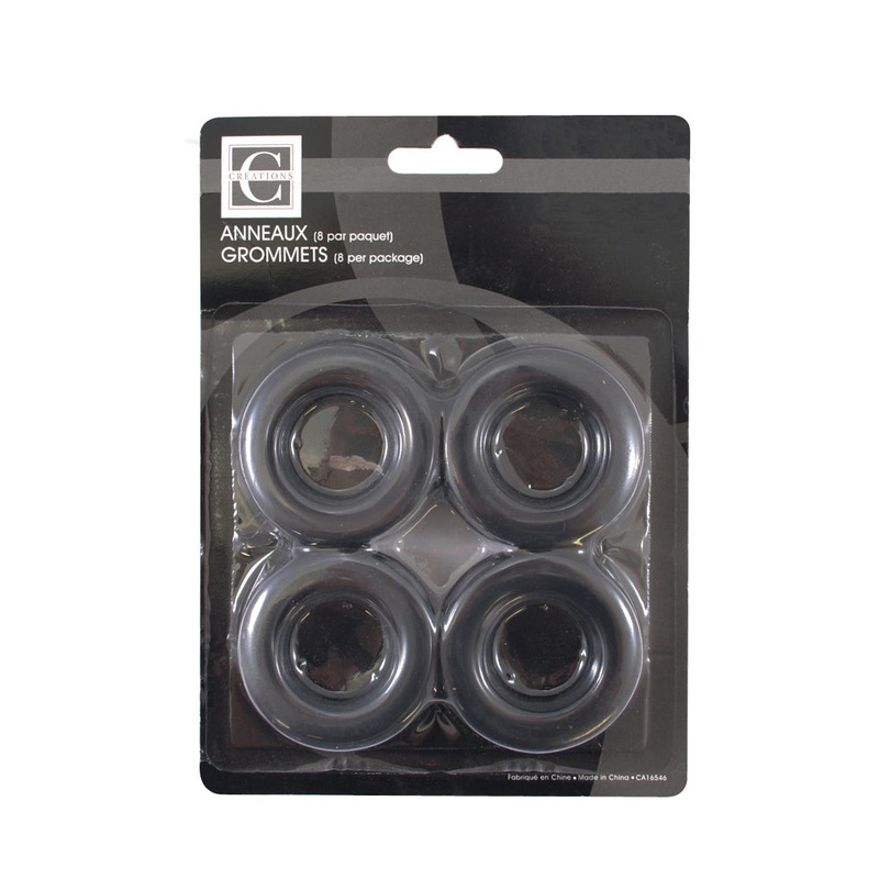 Plastic grommets – Black – 7.4cm VTNX59456476