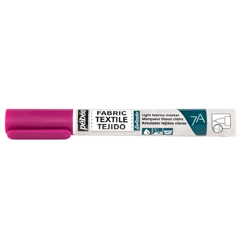 7A LIGHT FABRICS MARKER 1 MM PINK