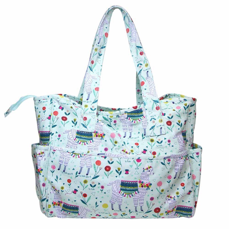 SEW EASY Knitting Tote – 36 x 13 x 31cm (14 x 5 x 12) – Llama