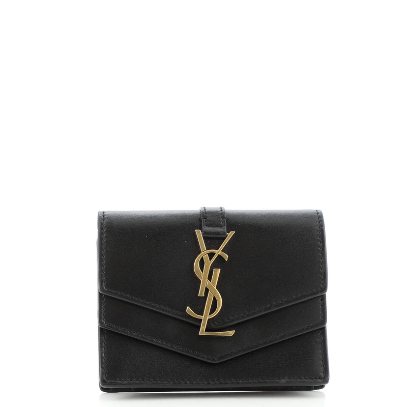 Classic Monogram Flap Card Case Leather