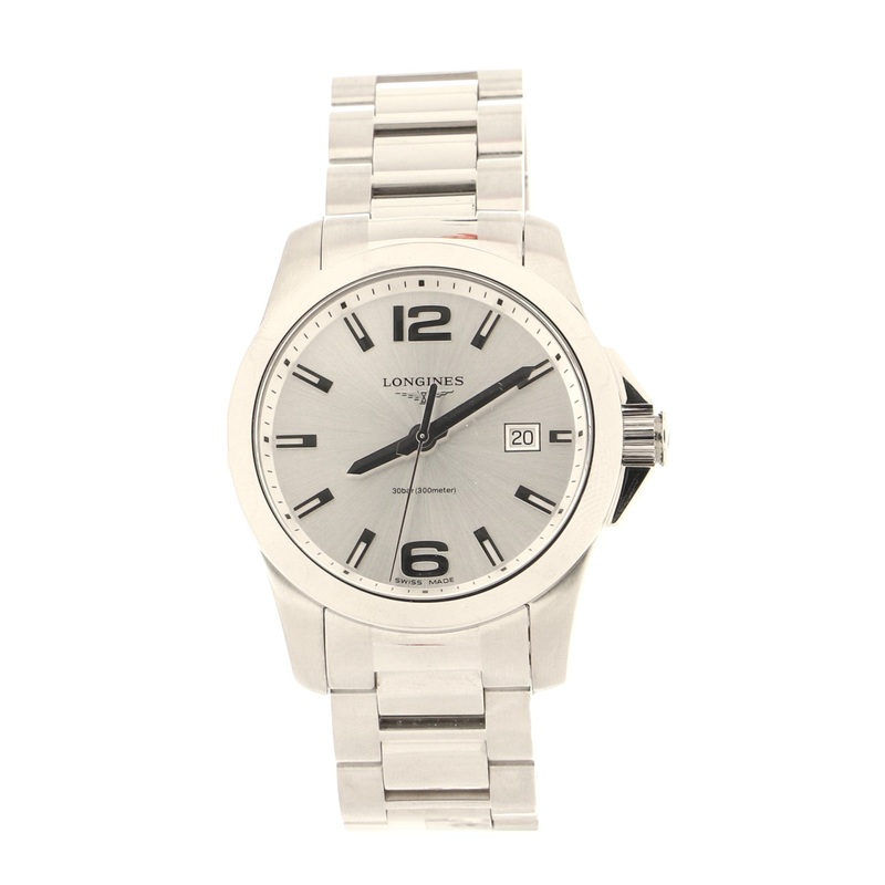 Conquest Classic Quartz Watch Stainless Steel 41
