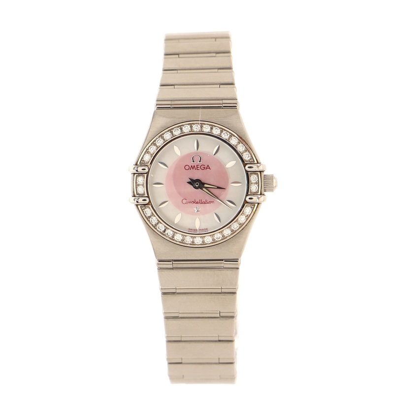 Constellation My Choice Quartz Watch Stainless Steel with Diamond Bezel and Mother of Pearl 23 S744817042449