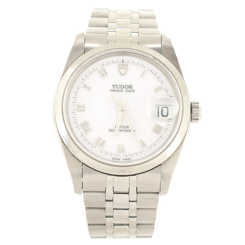 Prince Date Automatic Watch Stainless Steel 34 S744817037222