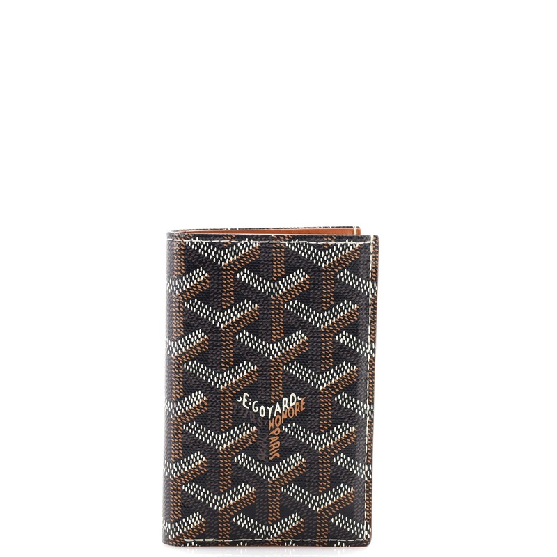Saint Pierre Card Case Coated Canvas S744817036198