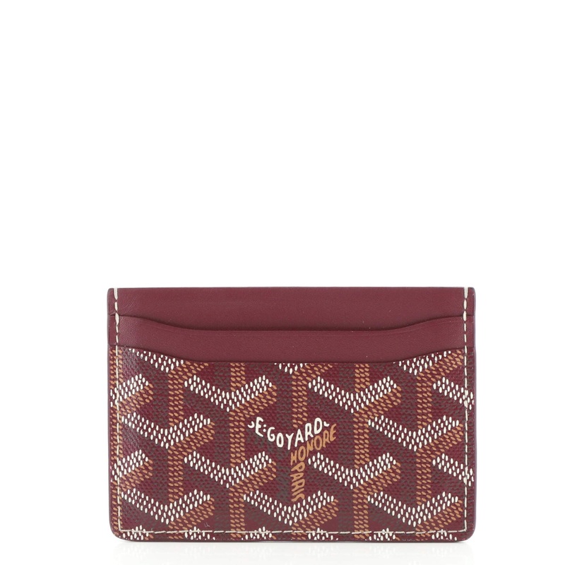 Saint Sulpice Card Holder Coated Canvas S744817037228