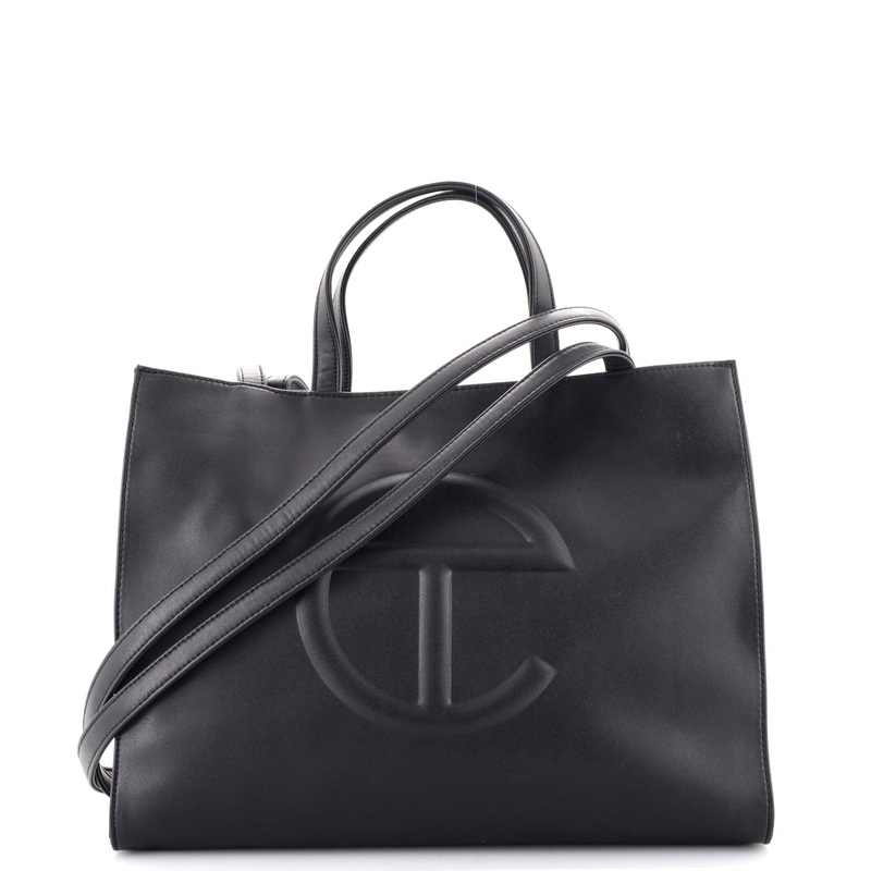 Shopping Tote Faux Leather Medium S744817034556