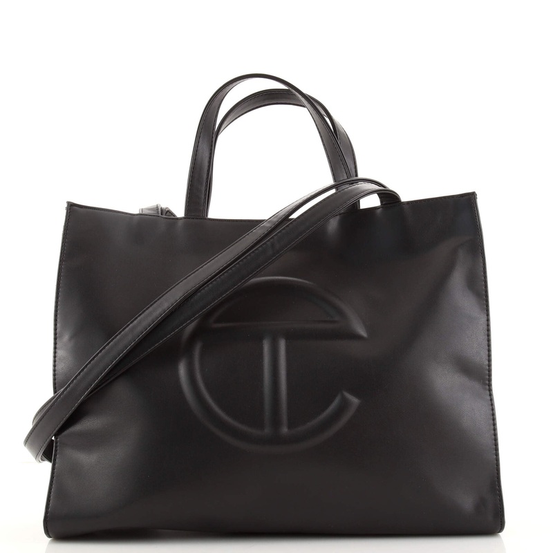 Shopping Tote Faux Leather Medium S744817040076