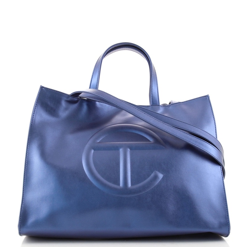 Shopping Tote Faux Leather Medium S744817032255