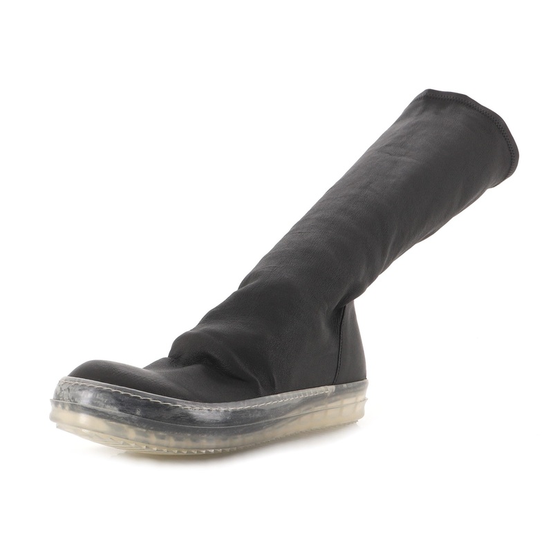 Men’s Sock Boots Leather