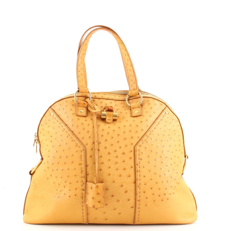 Muse Shoulder Bag Ostrich Oversized S744817016988