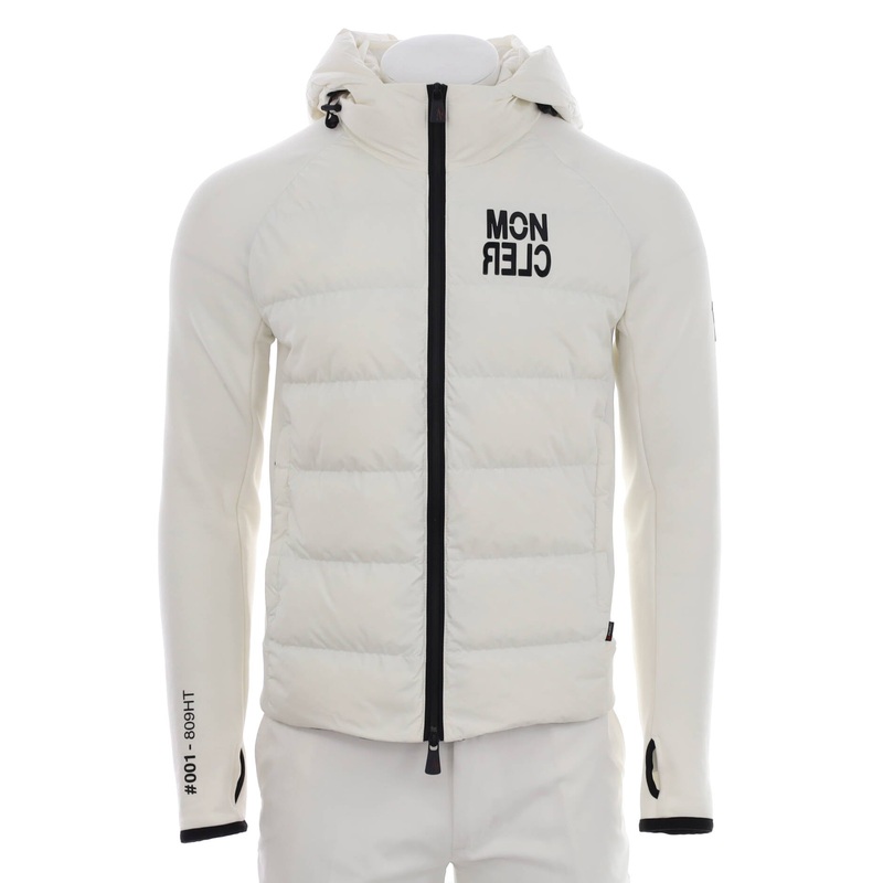 Men’s Grenoble Zip Hoodie Quilted Nylon with Polyester and Down