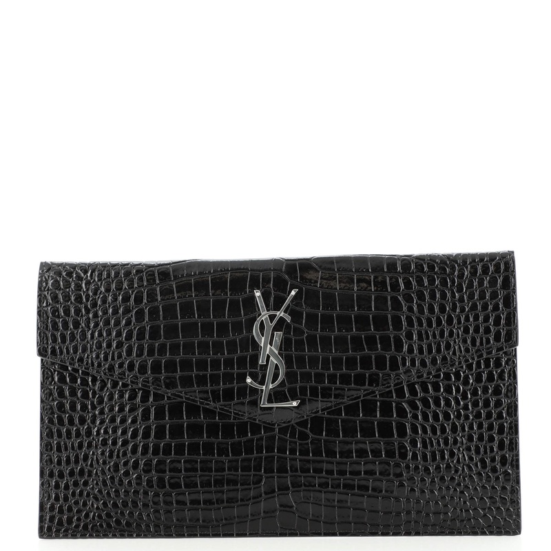 Uptown Pouch Crocodile Embossed Leather S744817012011
