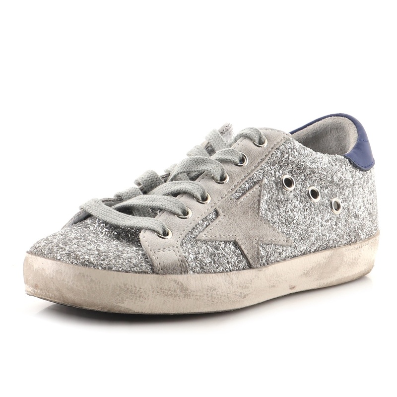 Women’s Superstar Sneakers Glitter Leather S744817012843