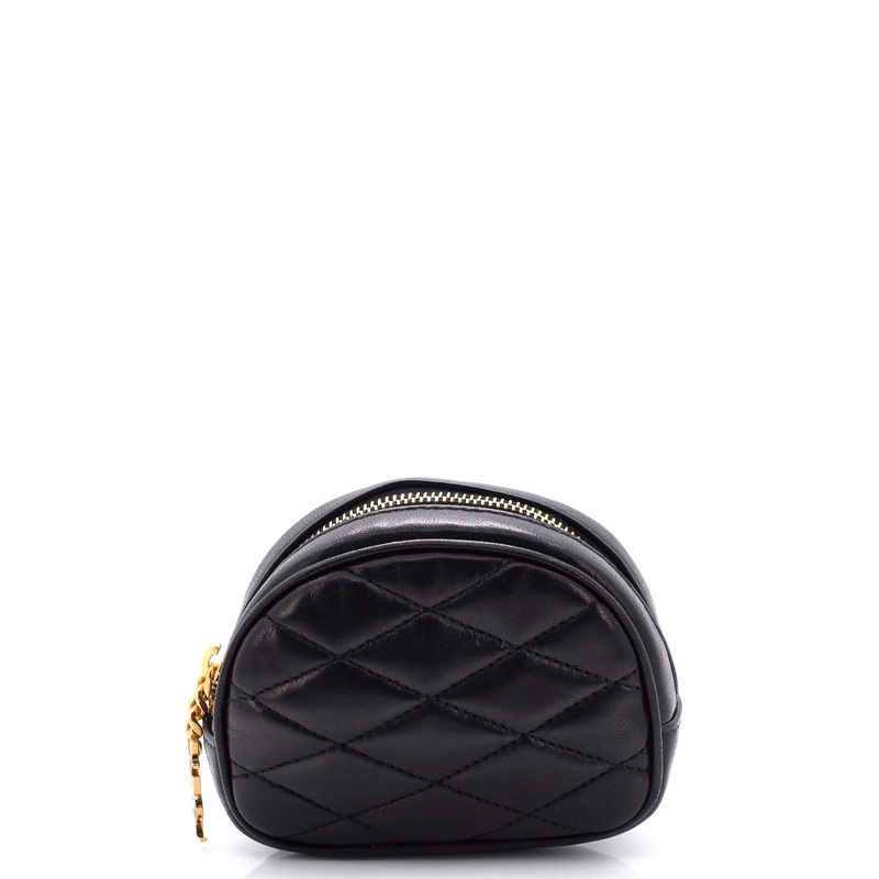 Lolita Cosmetic Case Quilted Leather Mini