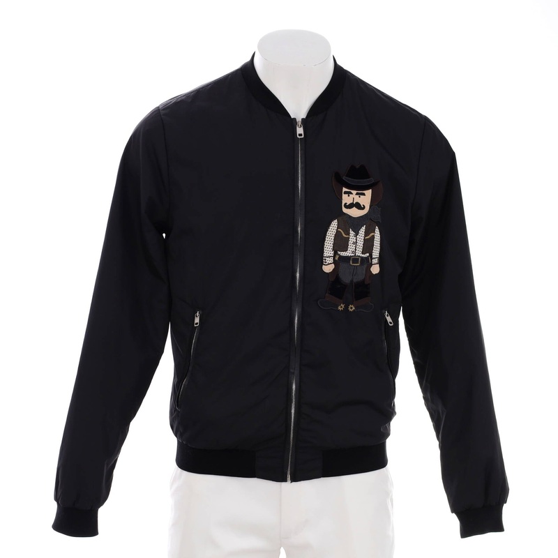 Men’s Sicilian Western Bomber Jacket Nylon Blend
