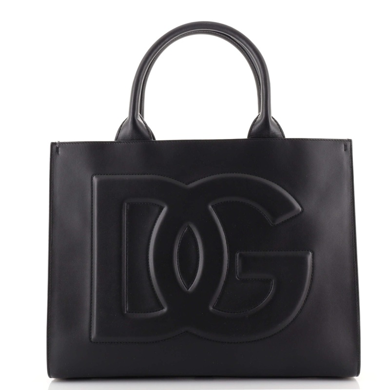 Embossed Logo Beatrice Tote Leather S744816999777