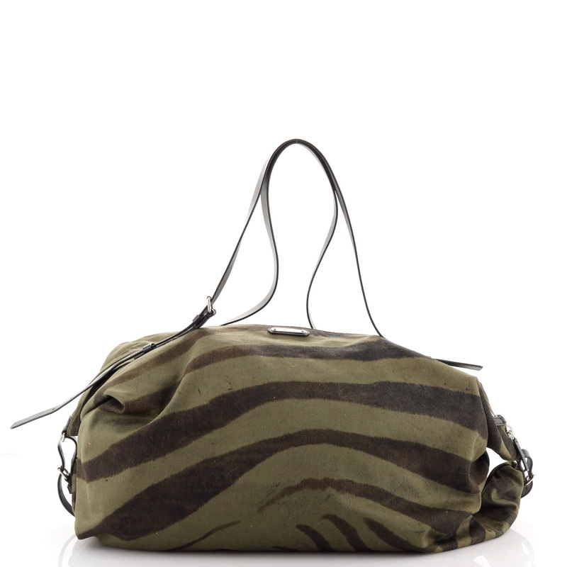 ID Convertible Bag Printed Canvas Large