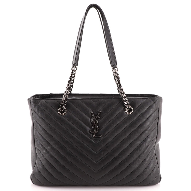 Classic Monogram Tote Matelasse Chevron Leather Large S744816986271