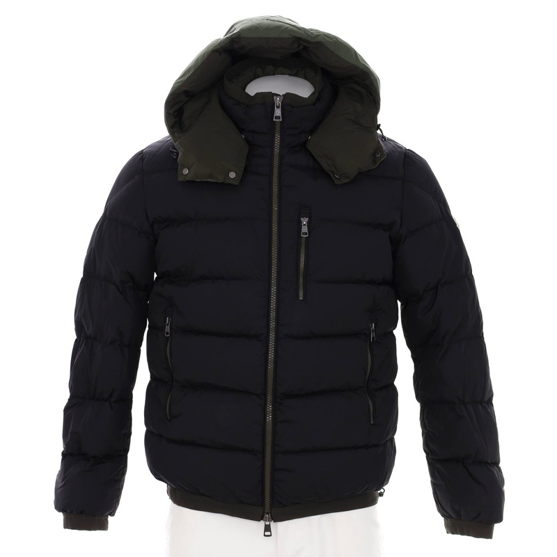 Men’s Gres Hooded Puffer Jacket Quilted Polyamide with Down