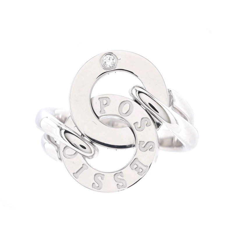 Possession Ring 18K White Gold with Diamond S744816985399