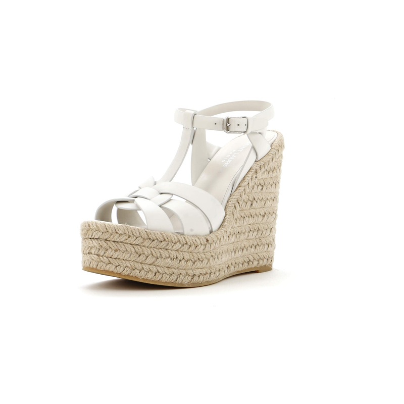 Women’s Tribute Wedge Espadrille Sandals Leather S744816976599