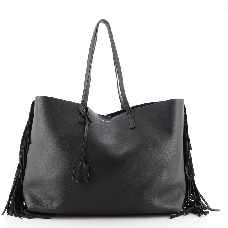 Fringe Shopper Tote Leather Large S744816963755