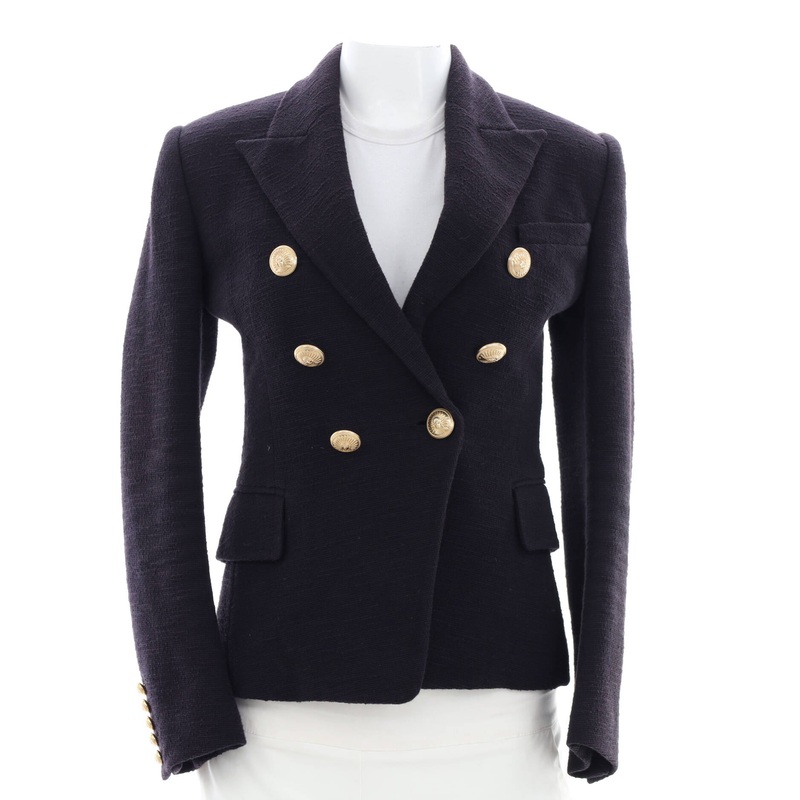Women’s Double Breasted Blazer Cotton