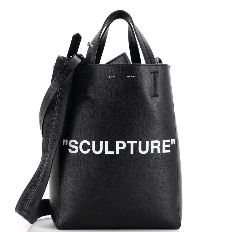 Binder Clip Vertical Tote Printed Leather Medium S744816945594